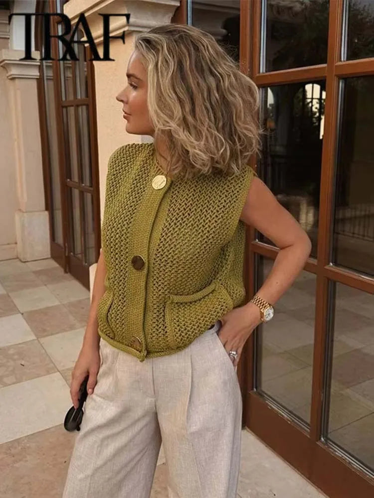 Ivy | Mouwloze knit