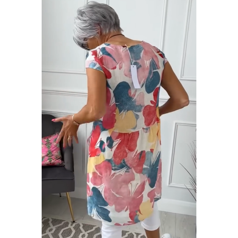 Anita | Elegante ronde hals jurk