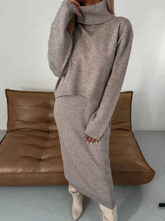 Livia | Mouwloze jurk met sweater