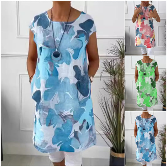 Anita | Elegante ronde hals jurk