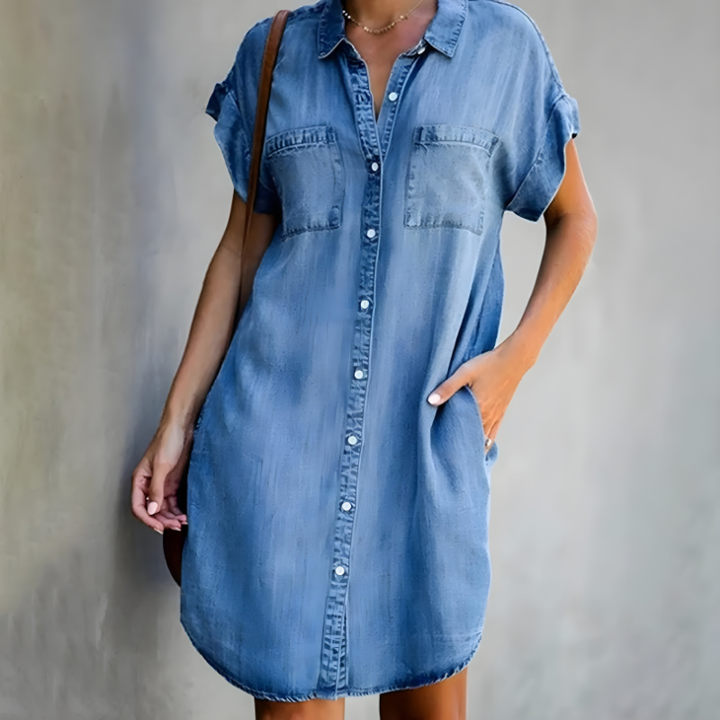 Siera | Denim Jurk