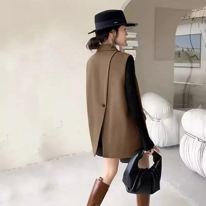 Sammy | Mouwloze blazer