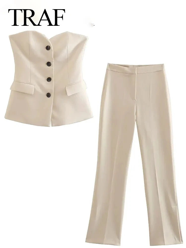 Traf | 2-delige Off-Shoulder set